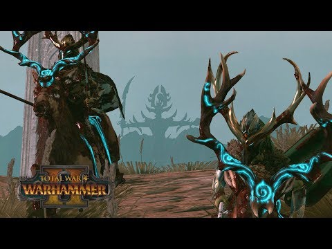 WILD VANGUARD RIDE - Wood Elves vs Greenskins // Total War: Warhammer II Online Battle