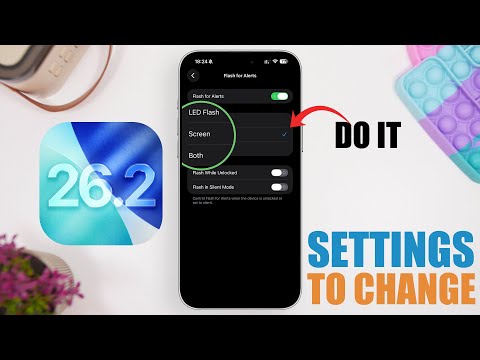 iOS 26.2 - 12 Settings You NEED to Change Immediately !