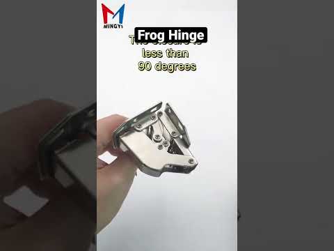Frog hinge | How to install | 90 degree hinge | Cabinet hinge #shorts