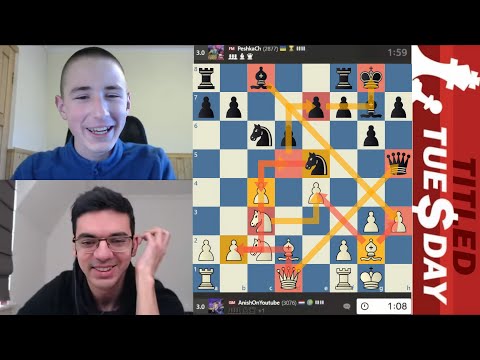 Powerful Chess Game! Anish Giri vs Tykhon Cherniaiev