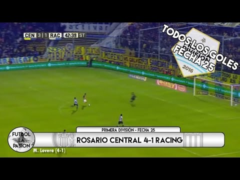 TODOS LOS GOLES: Primera División - Fecha 25