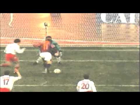 Serie A 1999-2000, day 18 Roma - Piacenza 2-1 (Piovani, Di Francesco, Totti)