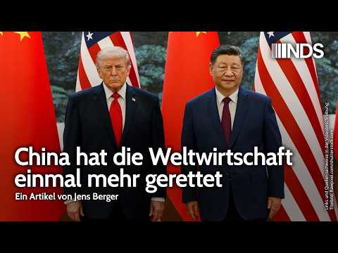 China hat die Weltwirtschaft einmal mehr gerettet | Jens Berger | NDS-Podcast Video-Thumbnail von YouTube