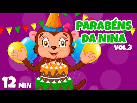 Parabéns da Nina Vol. 3 - Giramille 12 min | Desenho Animado Musical