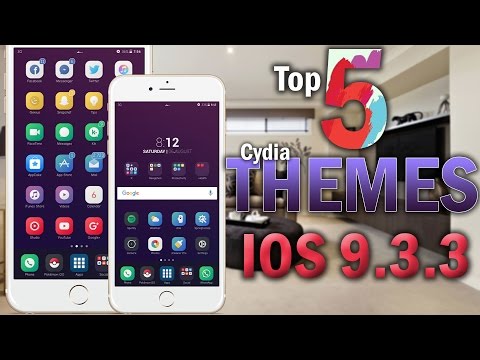 Top 5 Jailbreak Themes For iOS 9.3.3