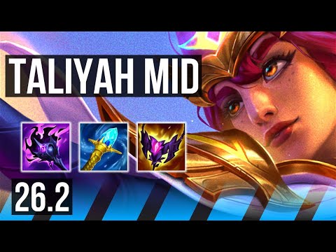 TALIYAH vs SYLAS (MID) | Good KDA: 13/2/13 | KR Diamond | 26.2