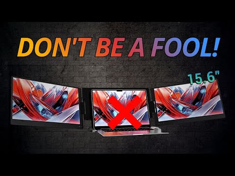 Turn 1 Screen into 3!  KYY X90D Portable Tri-Screen Review (Best Setup?)