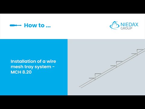 Niedax Wire Mesh Tray System – MCH 8.20 | Niedax Group | How to … #14