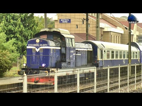 Clujeanca 40-0194-3 & Jerry LDH1250 80-0516-2 la Manevră în Gara Bistrița Nord - 17 Septembrie 2024