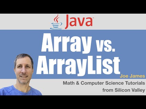 Java: Array vs ArrayList Difference