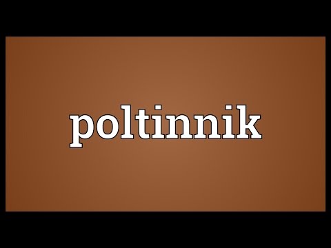 Poltinnik Meaning