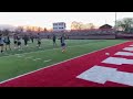 Seth's practice PK's as goal keeper for Viterbo University