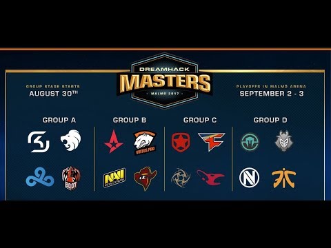 LIVE: Immortals vs. G2 Esports | DreamHack Masters Malmö 2017 (HD 1080p)