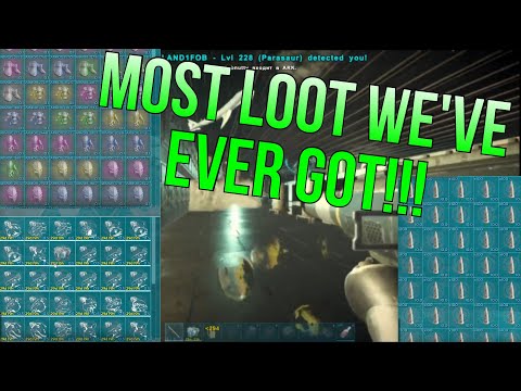 We Will Never Have To Farm Again! Online Wiping Stacked Pearl Cave! - Ark Survival Evolved- MTS Ep.7