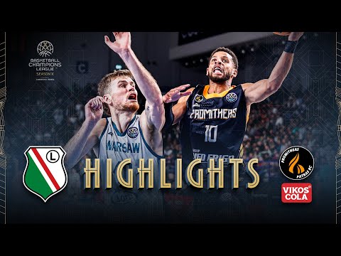 Legia Warszawa v Promitheas Patras BC Vikos Cola | Highlights | #BasketballCL 2025-26