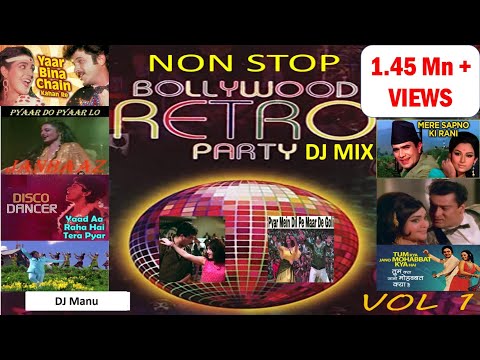 NON STOP BOLLYWOOD RETRO DANCE PARTY DJ MIX 2021