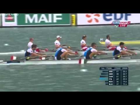 M4- Semifinal  World Rowing Championship 2015