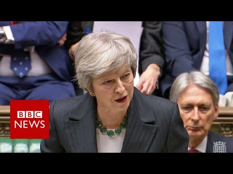 Theresa May defends planned Brexit deal - BBC News