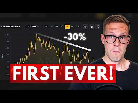 The First Bitcoin Hashrate Bear Market Ever [NEWS]
