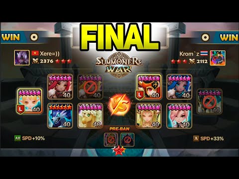 XERE vs KROMZ. SWC2020 APAC|SEA&AU Losers FINAL - Summoners War