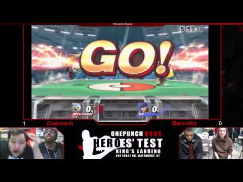 Heroes' Test #7: Winner's - Baroness (Metaknight) vs Clashmech (Ike/Marth)