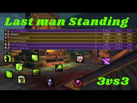 Destro Warlock Arena - 3vs3 - BfA 8.3  Saison 4