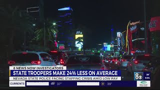 ‘We’re not sure we’ll be around by next year,’ Nevada troopers make far less than other police as mo
