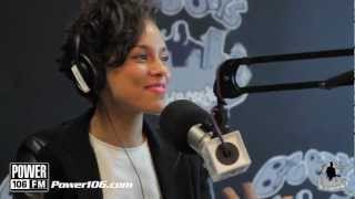 How Alicia Keys feels about Bob Dylan making a song about her