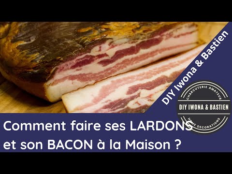 Comment faire ses LARDONS & son BACON à la maison ?