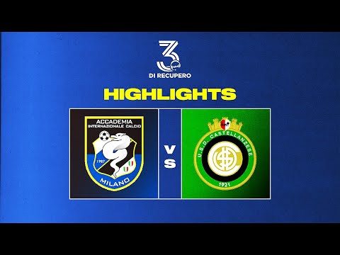 ALLIEVI U17 ELITE | ACC. INTER - CASTELLANZESE | HIGHLIGHTS - 3 di recupero