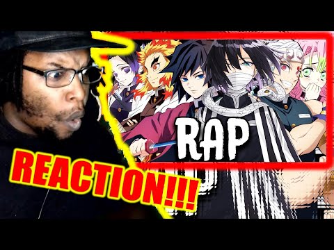 HASHIRA RAP CYPHER | RUSTAGE ft. Shwabadi, Cam Steady, HalaCG & More [DEMON SLAYER] DB Reaction