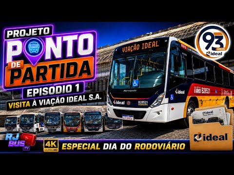 🚌 PROJETO PONTO DE PARTIDA | EPISÓDIO 1 – VISITA À VIAÇÃO IDEAL S.A. 📂
