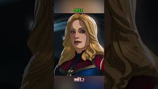 Evolution of Captain Marvel #CaptainMarvel #DoctorStrange2 #MsMarvel