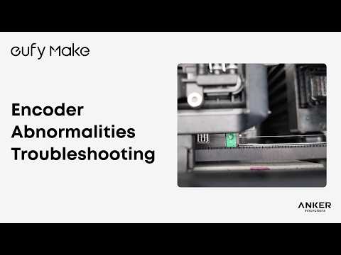 Encoder Abnormalities Troubleshooting