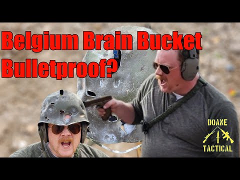 Belgium Ballistic Helmet Test