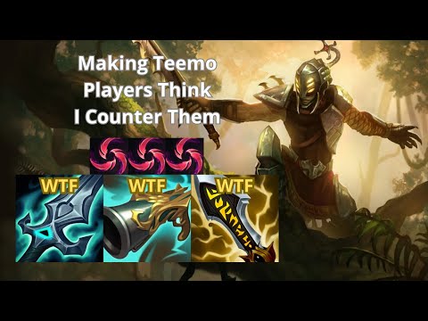 Making Teemo Think Master Yi Counters Him