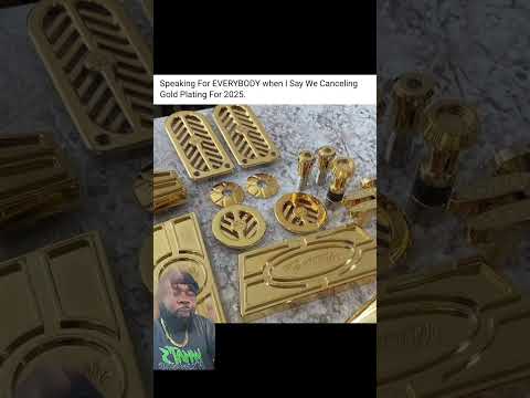 Gold Plating CANCELED #donkplanet #cars #shorts