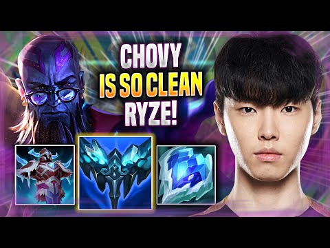 CHOVY IS SO CLEAN WITH RYZE! - GEN Chovy Plays Ryze MID vs Ahri! | Season 2022