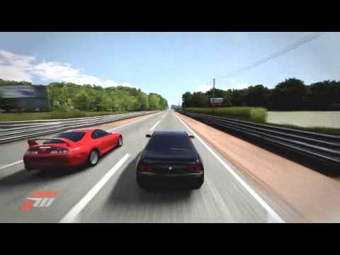 Spyro V8 (black skyline) vs. Le Mans Master (red supra)