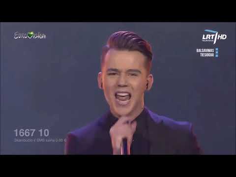 Audrius Janonis - Run (Live at Eurovizijos) | Eurovision 🇱🇹 Lithuania 2017