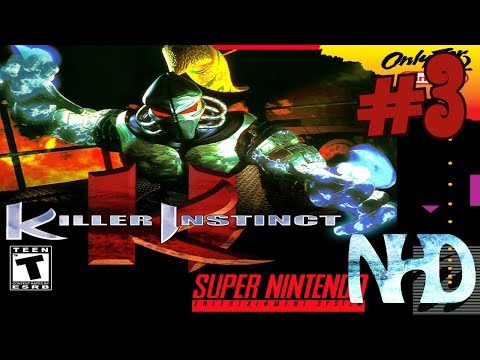 Let's Play Killer Instinct (SNES) Story Fight #3 Jago vs Cinder