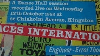 Aces International Live in Kingston . Junjo Presents. 1982 (Yellowman Eek a mouse, Welton Irie etc)