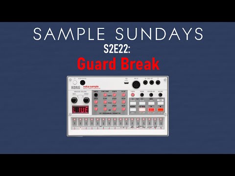 GUARD BREAK || Jungle on Korg Volca Sample || (Sample Sundays S2E22)