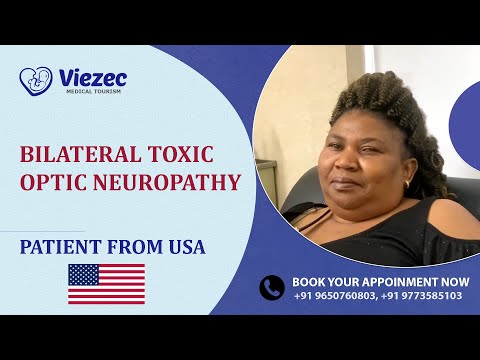 Bilateral Toxic Optic Neuropathy — Viezec stem cell therapy patient testimonial