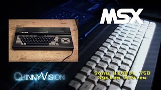 ChinnyVision - Ep 83 - Sony HitBit 75B MSX System Review