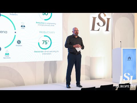 George Lewis, Arena, a PTC Business - Proven Cloud Market Leader for PLM and QMS | LSI Europe '24