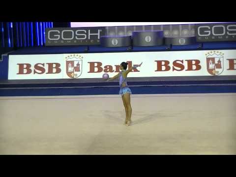 Garcia Natalia (ESP)  ball Qual Cup of World 2014 Minsk
