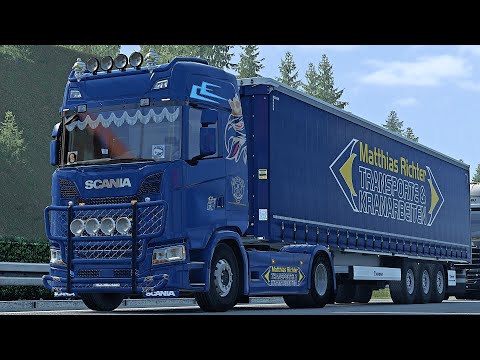 4K | ETS2 1.43 | Promods 2.60 | Scania S590 V8 | Vaduz 🇦🇹 - Arnhem 🇳🇱