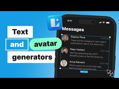 Text and avatar AI-generators in Lumacy