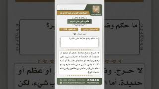 11118 - حكم وضع علامة على القبر -  نور على الدرب image